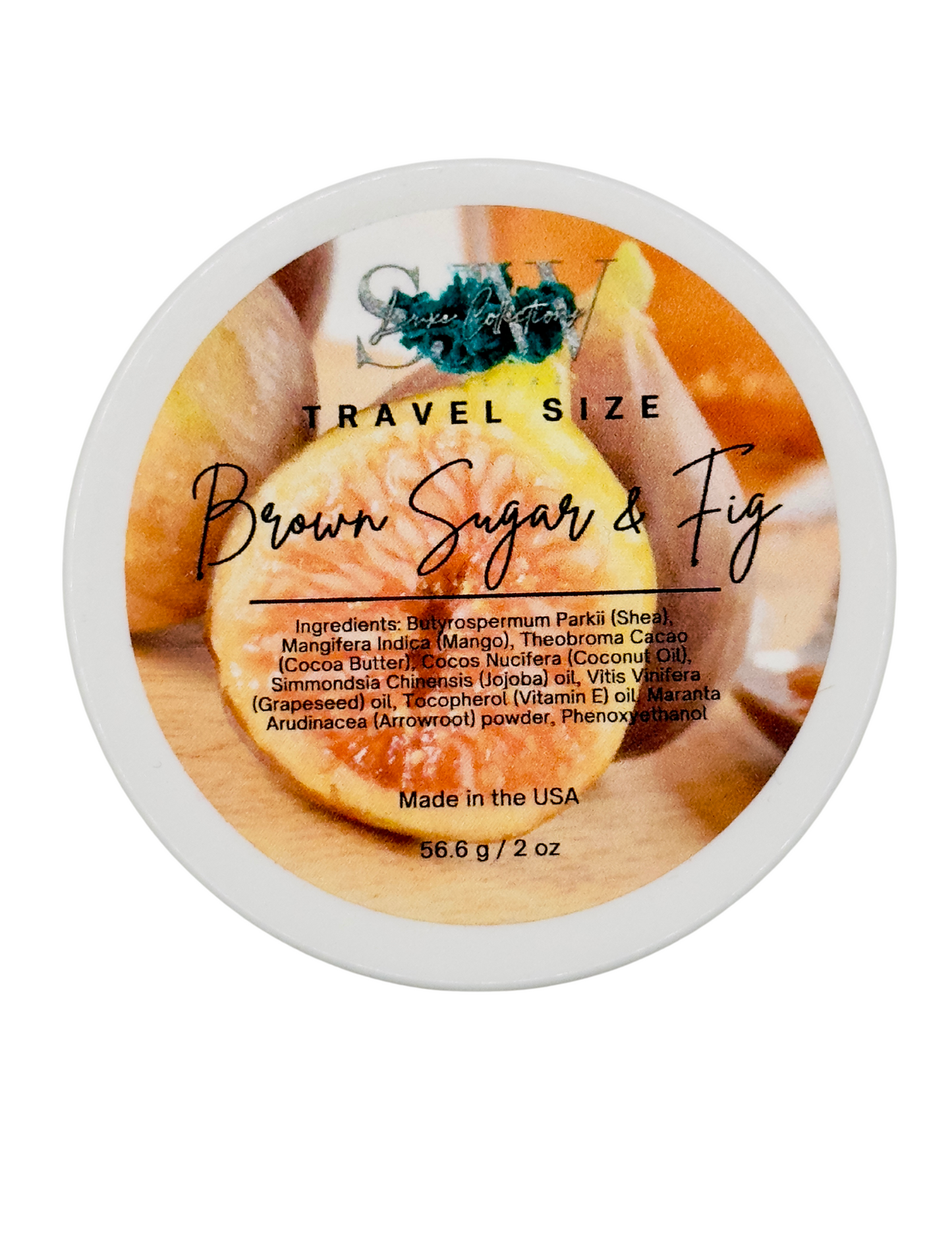 Brown Sugar & Fig Luxury Body Butter (Travel Size) 2 oz.