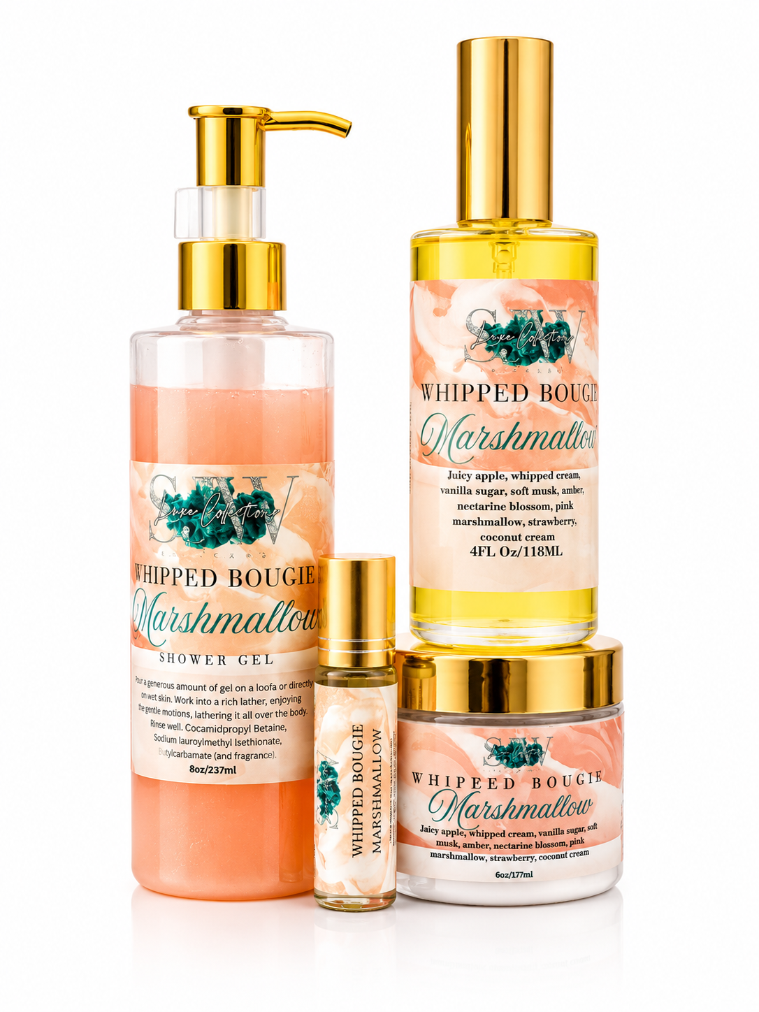 SJW Luxe Collections - Whipped Bougie Marshmallow Bundle Skinncare
