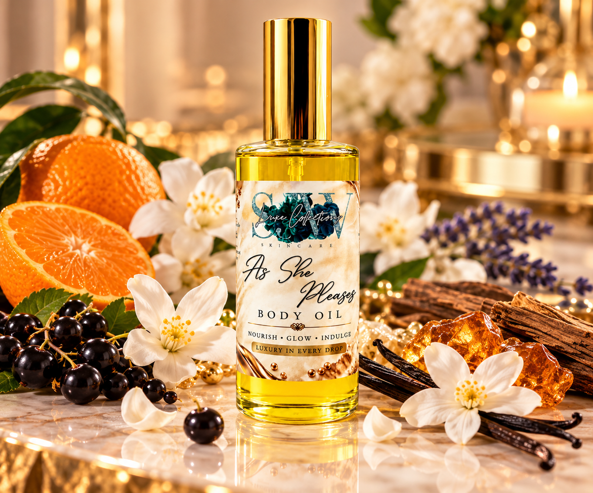 As She Pleases — Luxury Body Oil | 4 oz