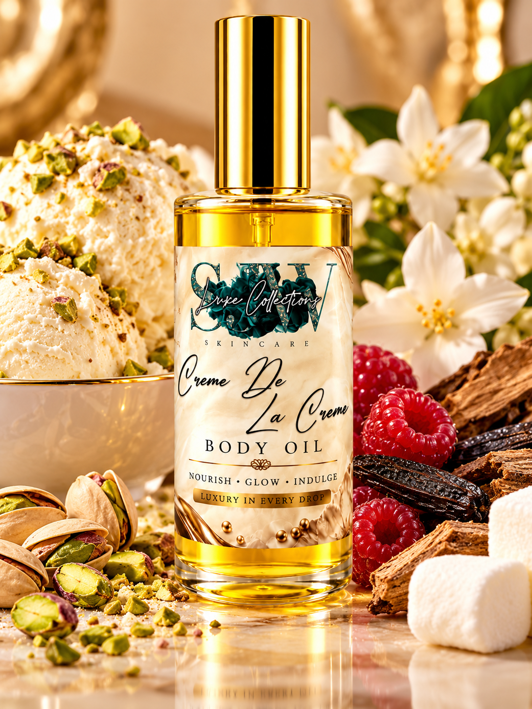 Crème de la Crème — Luxury Body Oil | 4 oz