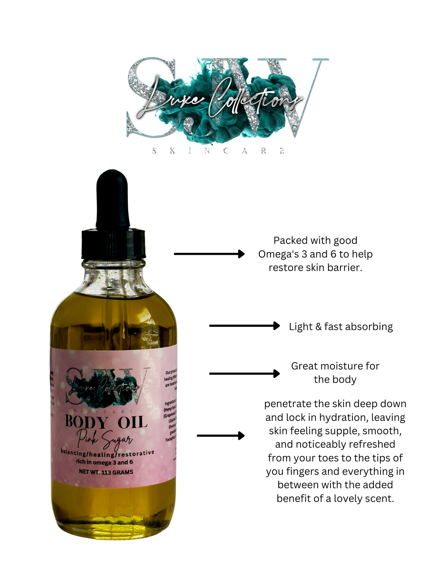 Pink Sugar Luxury Body Oil