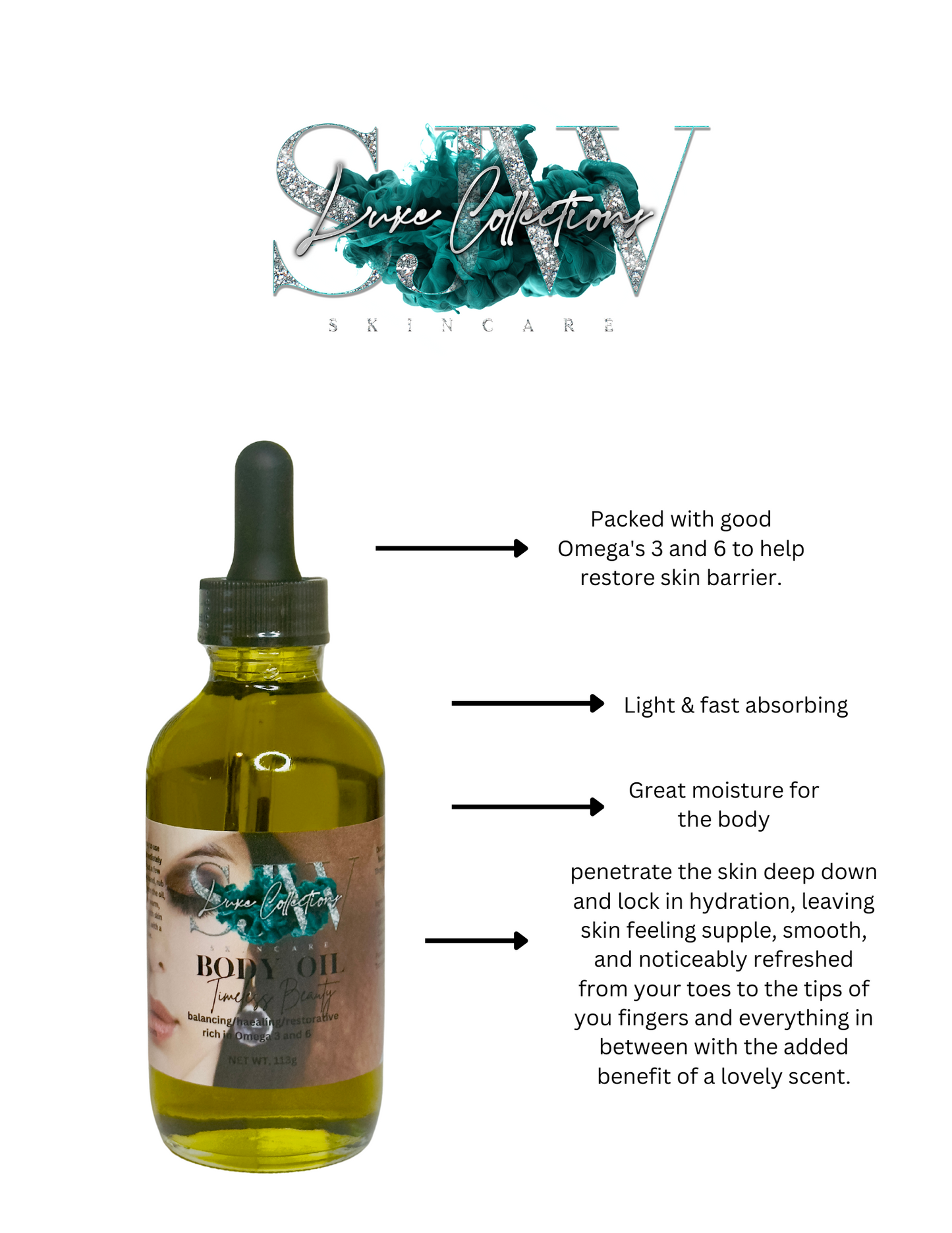 Timeless Beauty Luxury Body Oil