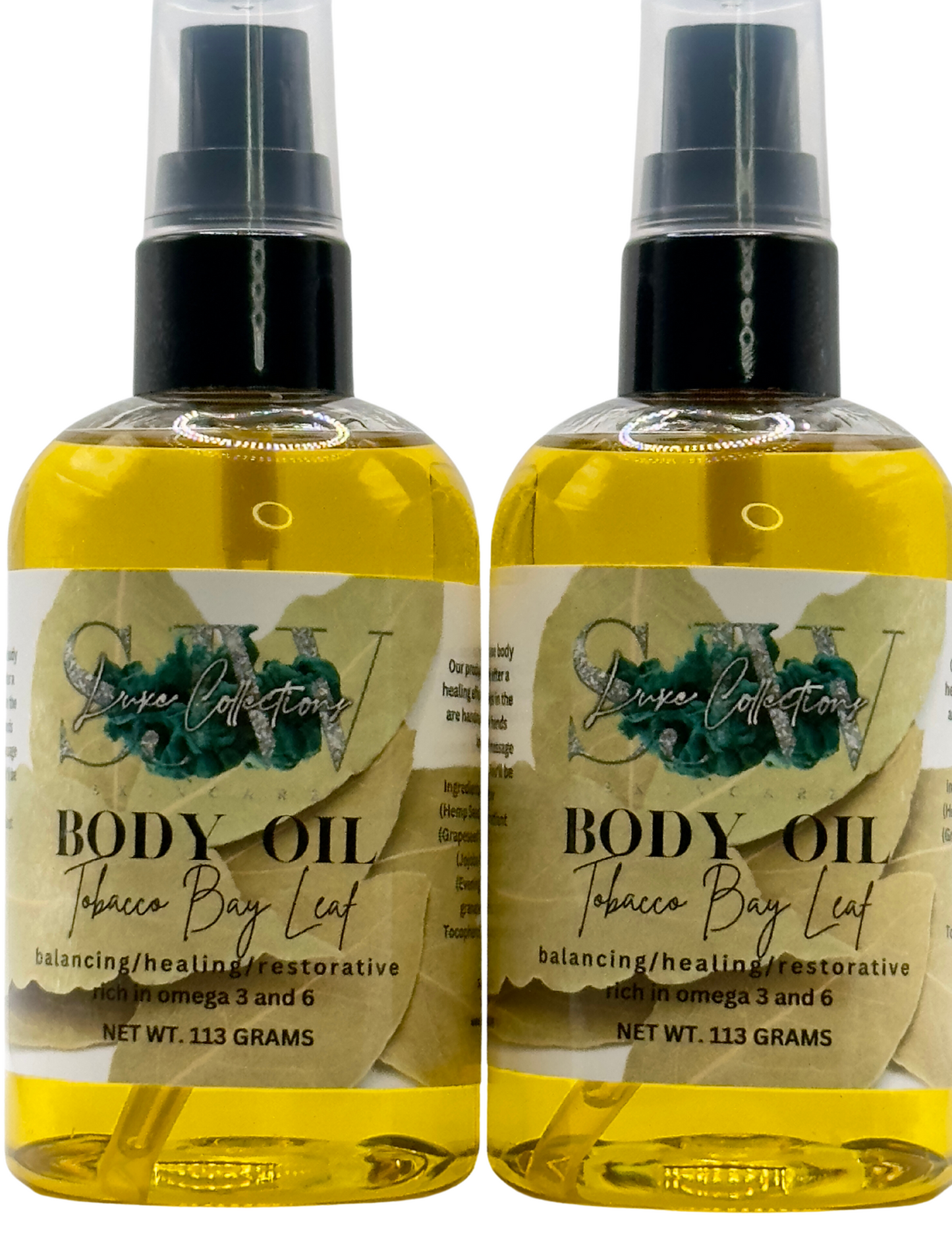 Tobacco & Bay Leaf Luxury Body Oil (For Men)