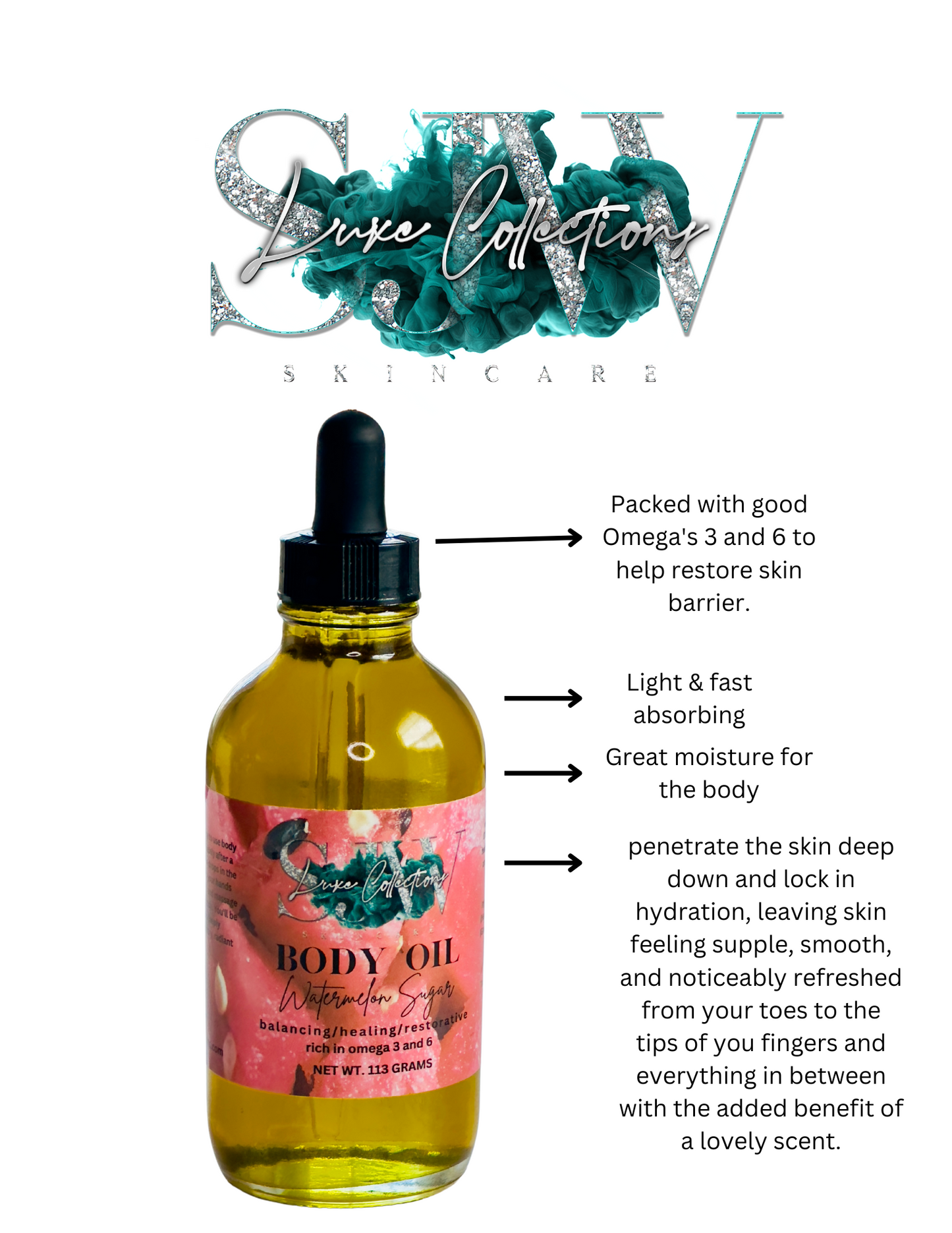 First Class Luxury Body Oil (Premium Scent)
