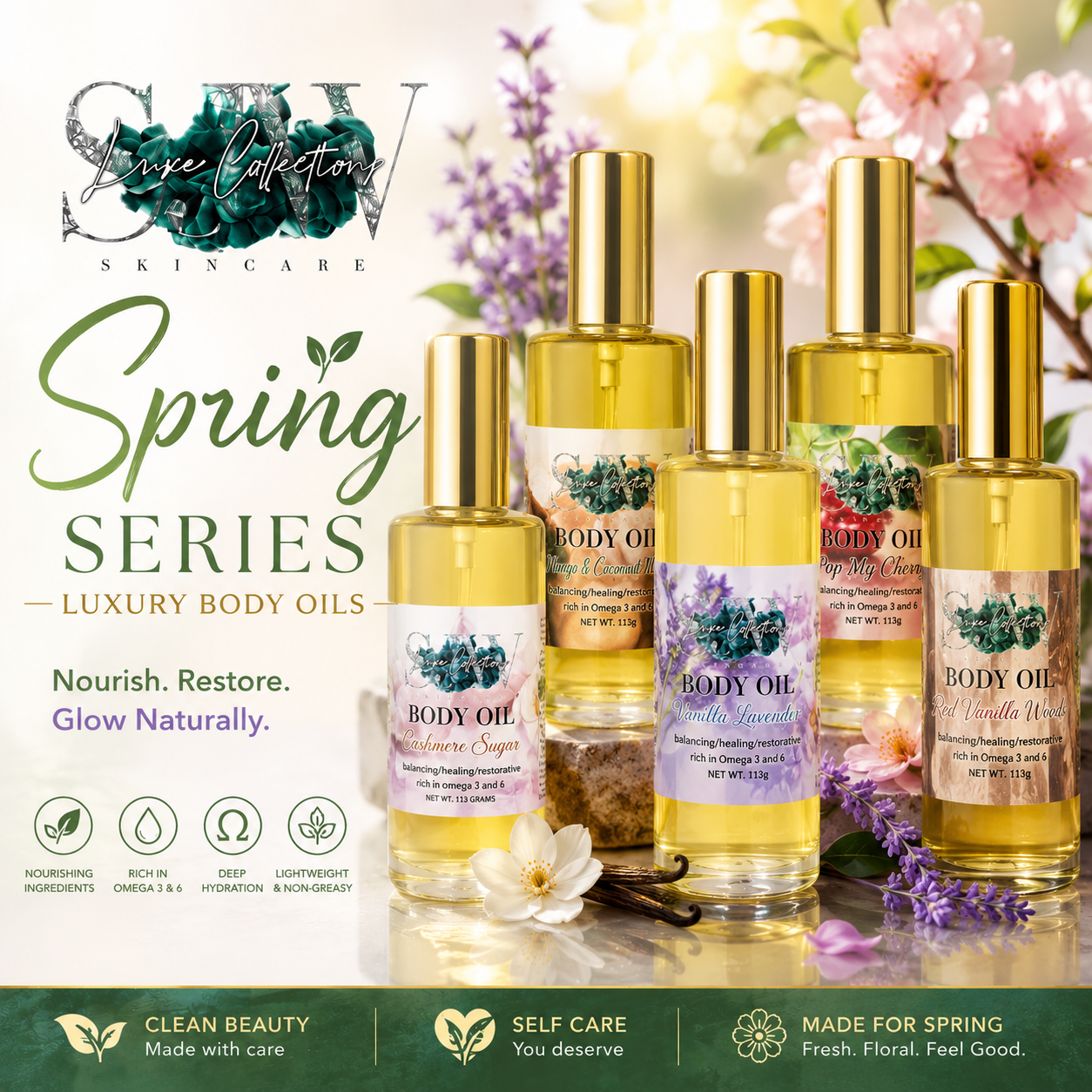 Spring Series: Luxury Body Oil