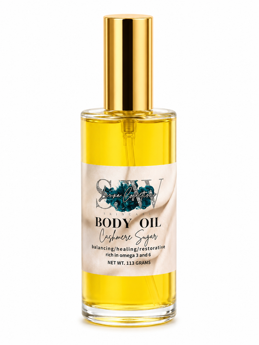 SJW Luxe Collections - Skin Barrier Repair Body Oil - Cashmere Sugar