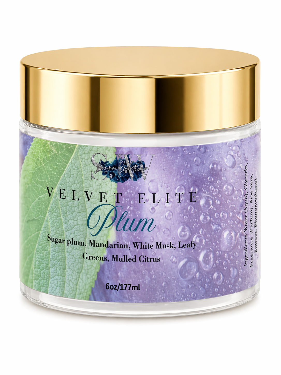 SJW Luxe Collections: Spring Series | Body Cream - Velvet Elite Plum