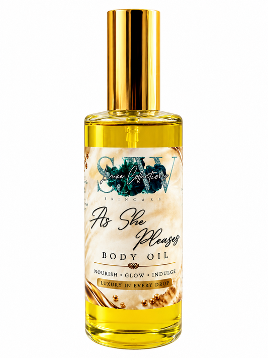 As She Pleases — Luxury Body Oil | 4 oz