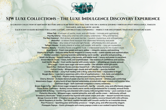 SJW Luxe Collections - The Luxe Indulgence Discovery Experience