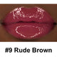 Rude Brown Luxury Lip Gloss