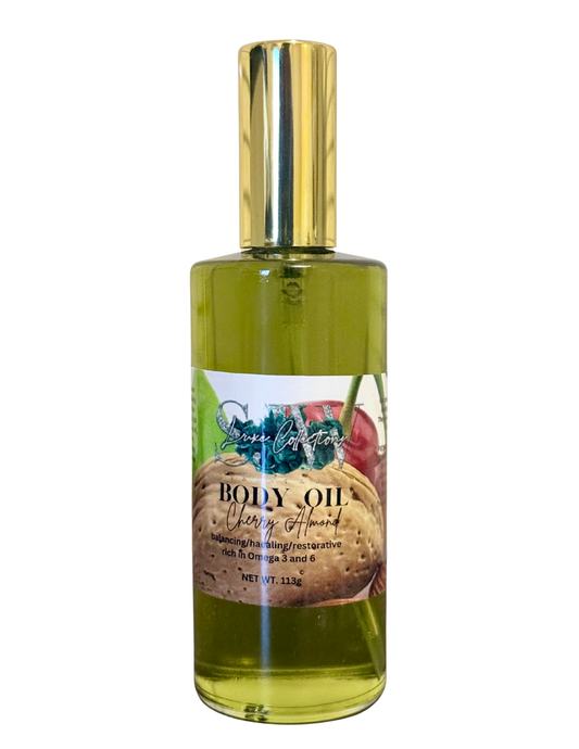SJW Luxe Collections - Skin Barrier Repair Body Oil - Cherry Almond