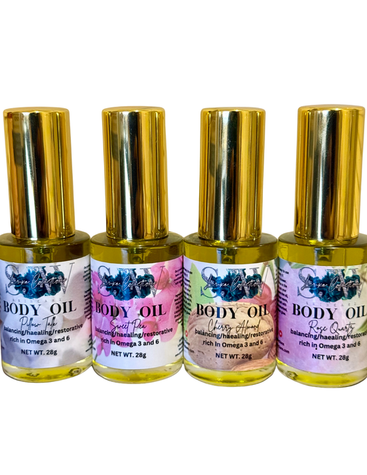 SJW Luxe Collections – Skin Barrier Repair Mini Body Oils (1 oz)